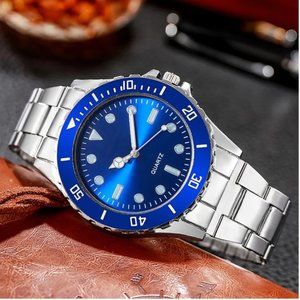 Volako Blue Face Chainstrap Wristwatch